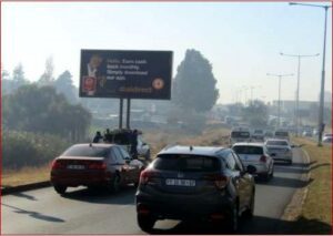 Billboards on Chris Hani road near the Bara hospital with outdoor advertising, township, highway, urban, digital, taxi rank, prices, rates, costs, rental, woodlands and marketing