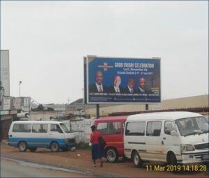 Billboards on Putco Depot, Elias Motsoaledi Road, opposite Dobsonville Mall with outdoor advertising, township, highway, urban, digital, taxi rank, prices, rates, costs, rental, woodlands and marketing
