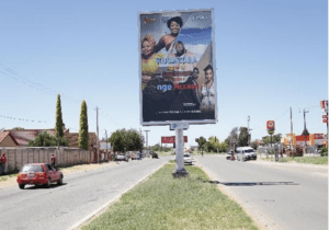Billboards on Nkoane Road Boitumelo Mall with outdoor advertising, township, highway, urban, Outdoor Static, taxi rank, prices, rates, costs, rental, woodlands, and marketing