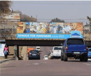 Billboards on Johan Heyns Drive Pretoria with outdoor advertising, township, highway, urban, Outdoor Static, taxi rank, prices, rates, costs, rental, woodlands, and marketing