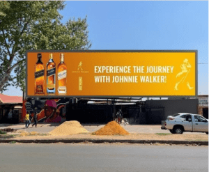 Billboards on Modjaji Street Urban Grill Soweto with outdoor advertising, township, highway, urban, Outdoor Static, taxi rank, prices, rates, costs, rental, woodlands, and marketing