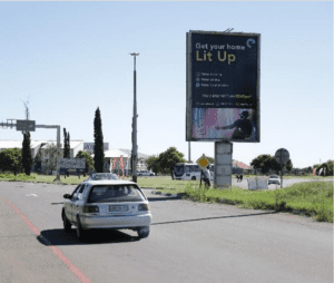 Billboards on Koppie Alleen Shell Garage with outdoor advertising, township, highway, urban, Outdoor Static, taxi rank, prices, rates, costs, rental, woodlands, and marketing