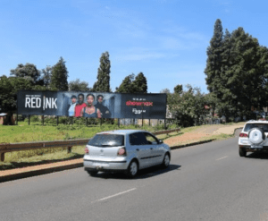 Billboards on Chris Hani Road Power Park Soweto with outdoor advertising, township, highway, urban, Outdoor Static, taxi rank, prices, rates, costs, rental, woodlands, and marketing
