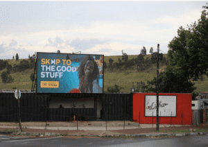 Billboards on Immink Drive Diepkloof shops with outdoor advertising, township, highway, Urban digital, Outdoor Static, taxi rank, prices, rates, costs, rental, woodlands, and marketing