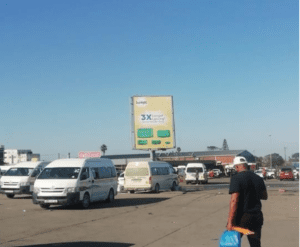Billboards on Mdantsane Taxi Rank East London with outdoor advertising, township, highway, urban, Outdoor Static, taxi rank, prices, rates, costs, rental, woodlands, and marketing