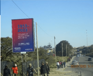 Billboards on Mdantsane bye pass road Cecilia Makiwane Hospital with outdoor advertising, township, highway, urban, Outdoor Static, taxi rank, prices, rates, costs, rental, woodlands, and marketing