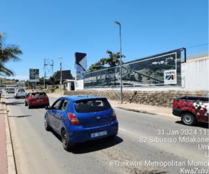Billboards on Umlazi Wall Wrap Opposite Max’s Lifestyle with outdoor advertising, township, highway, urban, Outdoor Static, taxi rank, prices, rates, costs, rental, woodlands, and marketing