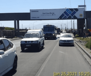 Billboards on Govan Mbeki Road Khayelitsha with outdoor advertising, township, highway, urban, Outdoor Static, taxi rank, prices, rates, costs, rental, woodlands, and marketing