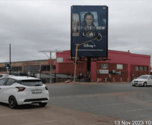 Billboards on Monument Main Road Giyani with outdoor advertising, township, highway, urban, Outdoor Static, taxi rank, prices, rates, costs, rental, woodlands, and marketing
