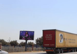 Billboards on Cnr Elsburg Carnival City Casino with outdoor advertising, township, highway, urban, Outdoor Static, taxi rank, prices, rates, costs, rental, woodlands, and marketing