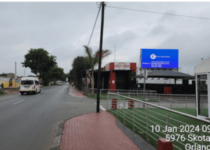 Billboards on Masopha Street Meat Meet with outdoor advertising, township, highway, Urban digital, taxi rank, prices, rates, costs, rental, woodlands, and marketing
