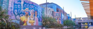 Wall murals in Mdantsane (East London) with advertising rates, and wall mural Township